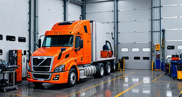 Truck repair facility